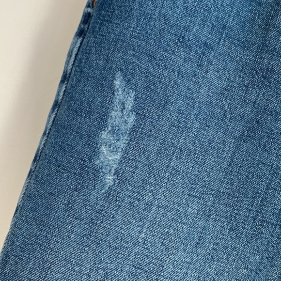 Topshop Moto Blue Skinny Jeans - Picture 6 of 11